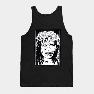 REGAN MacNEIL - The Exorcist (Black and White) Tank Top